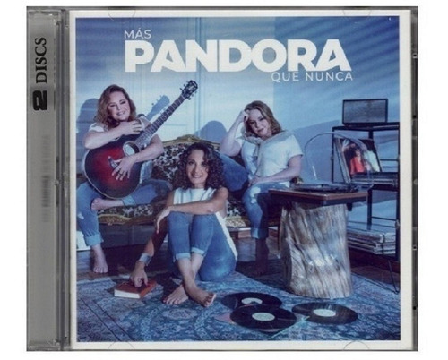 Mas Pandora Que Nunca - Disco Cd + Dvd - Nuevo