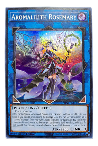 Yugi-oh! Aromalilith Rosemary Phni-en050 Super