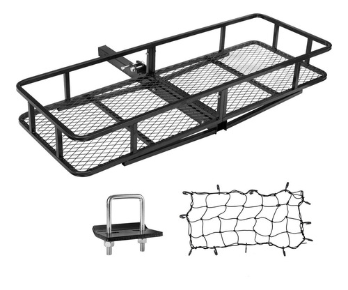 Fieryred Cesta De Equipaje Plegable Con Enganche De Remolqu.