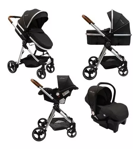 COCHE PARA BEBÉ 3 EN 1 PREMIUM BABY