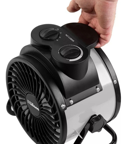 Caloventor Liliana Cfi700g Forzador Heatcyclone Gris Cts
