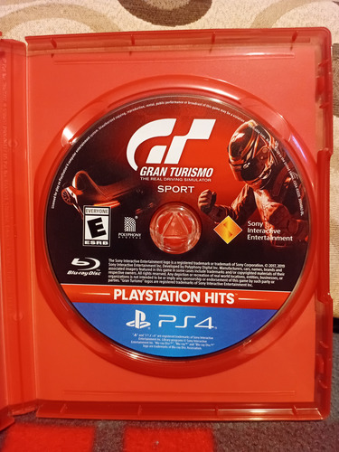 Juego Ps4 Gran Turismo Sport - FĂsico (Usado)