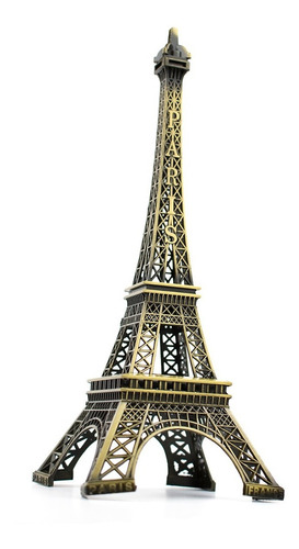 15 Torres Eiffel De Metal 22 Cm Bodas 15 Años Adornos M21