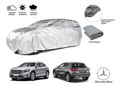 Funda Cubreauto Afelpada Mercedes Benz Gla200 1.6l 2014-2021