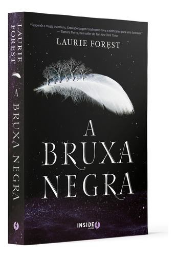 A Bruxa Negra (Sucesso do TikTok), de LAURIE FOREST. Editora INSIDE BOOKS - BOOK ONE, capa mole em português, 2023