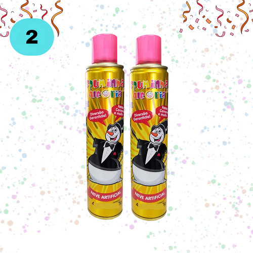 2un Espuma Carnaval Infantil Flocos Neve Criança Brincadeira