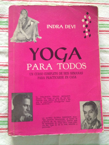 Libro De Yoga De Indra Devi