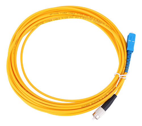 Fibra Óptica Fiber Jumper Sc A Fc De Núcleo Monomodo De 5 Pi