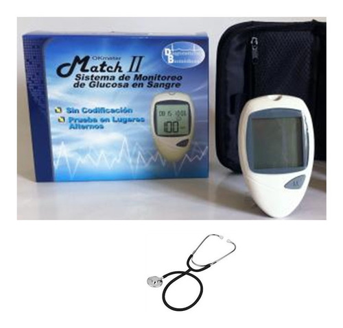 Glucometro Masch Ii Monitoreo De Glucosa En Sangre +obsequio
