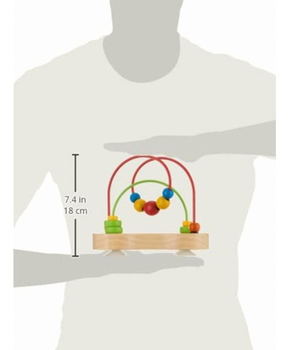 Hape Juego Para Bebe Double Bubble Laberinto