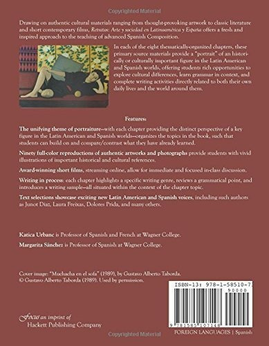 Retratos Arte Y Sociedad En Latinoamerica Y Espana, de Sánchez, Margarita. Editorial Focus en español