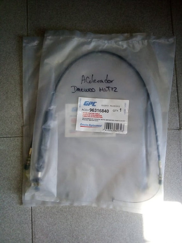 G-96316840 Guaya De Aceleracion Daewoo Matiz 