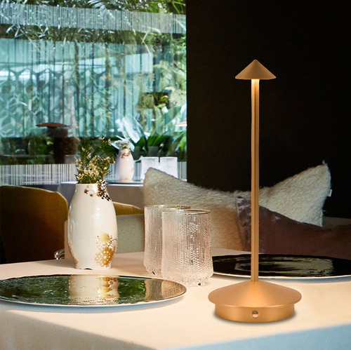 Lámpara Led De Mesa De Comedor Recargable Regulable