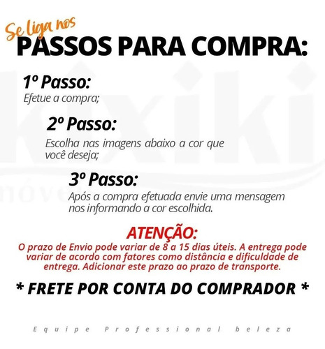 Imagem 3 de 7 de Lavatório Barber Boss S/ Apoio De Pernas Kixiki Barbeiro