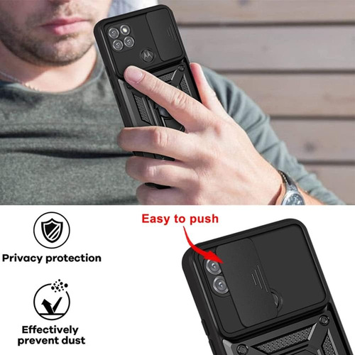 Funda Para Motorola Moto G9 Play Case Uso Rudo Negro (Reacondicionado)