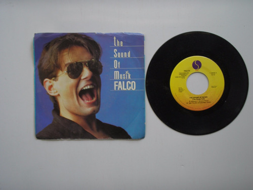 Disco Vinilo Falco The Sound Of Musik 45 Rpm Prin Usa1986