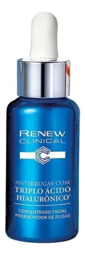 Renew Clinical Antirrugas Triplo Ácido Hialurônico 30g- Avon