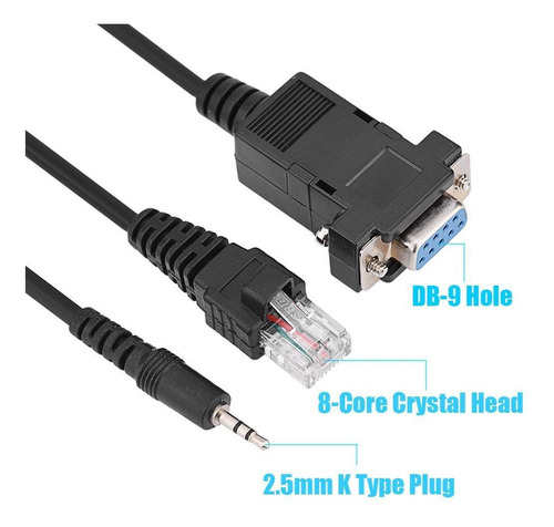 Cable De Programación 3 En 1 Sin Rib-sin Rib-para Gm300/gp8