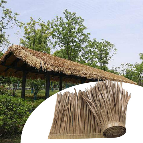 Rollo De Paja Con Forma De Palma, Práctico, De 20 Cm De Alto