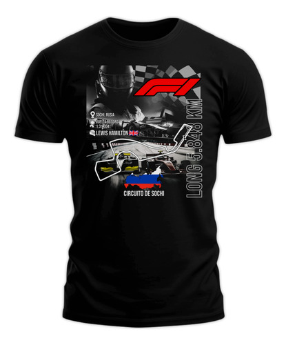 Polera Gustore De Circuito De Sochi