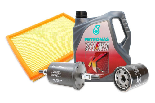 Kit Filtros + Aceite Selenia K 15w40 Fiat Palio 1.3 Fire