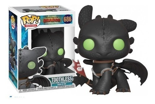 Funko Pop Chimuelo #686 Toothless Como Entrenar A Tu Dragon