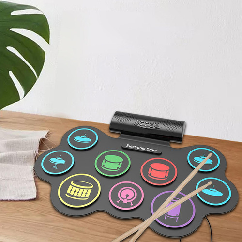 Tambor Eléctrico Portátil Con Calidad De Sonido