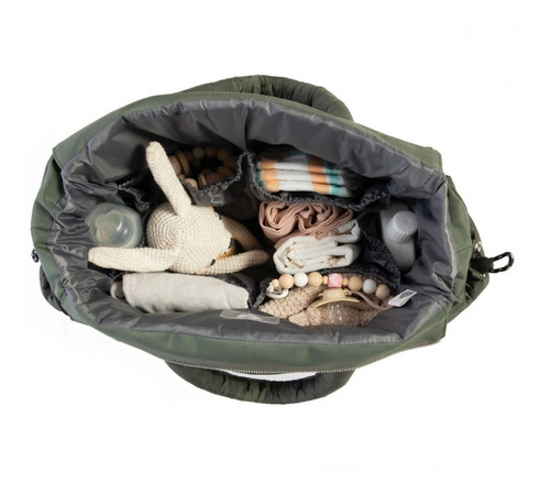 Imagen 4 de 6 de Bolso Maternal Antonia Con Cambiador Happy Little Moments