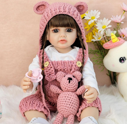 Bebe Reborn Original Vinilo Completo Cindy Doll