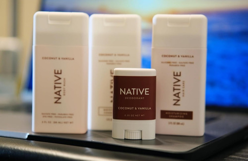 Native Coconut Champú Mini Viajero Gym Original Usa