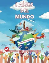 Comprar Paises Del Mundo Libro Para Colorear: 60 Paises - Banderas -