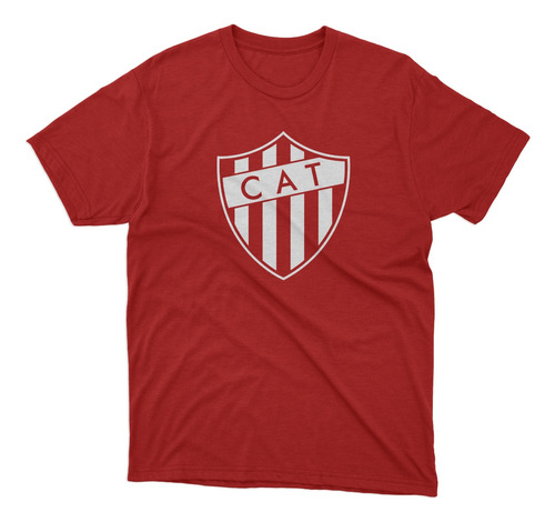 Remera Futbol Talleres Re Escudo En El Pecho Roja