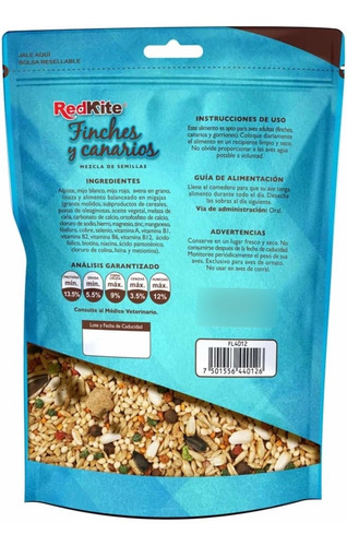 Alimento Comida Aves Canarios Y Finches 2 Pack