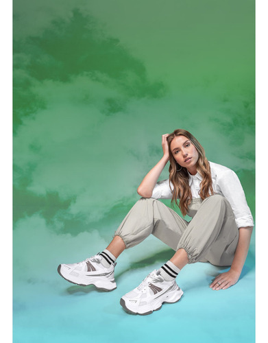 Sneaker Deportivo Ve3640487 Plantilla Comoda Bitono