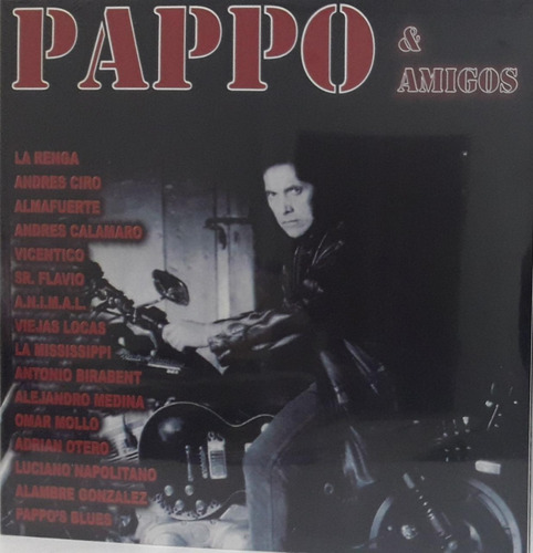 Vinilo Pappos Blues -pappo Y Amigos 1.- Lp Reedición 2017