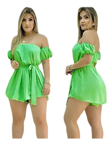 Vestido com hotsell macacao por baixo