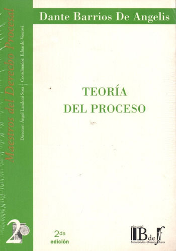 Teoría Del Proceso 2 - 2da Edición / D. Barrios De Angelis
