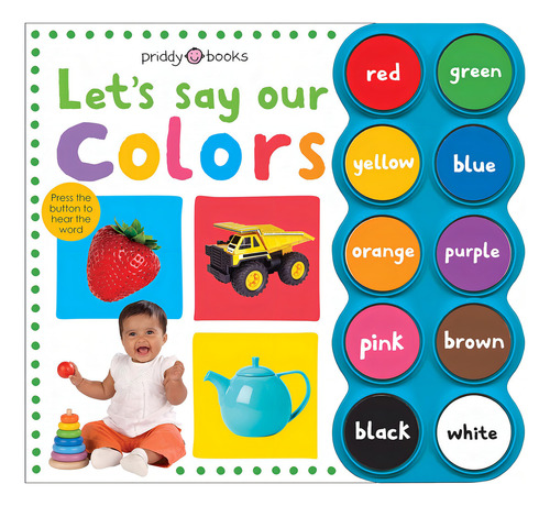 Simple First Words Letøs Say Our Colors, De Priddy, Roger. Editorial Priddy Books Us, Tapa Dura En Inglés