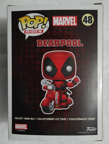 Deadpool On Scooter 48 Funko Pop! Marvel (Usado)