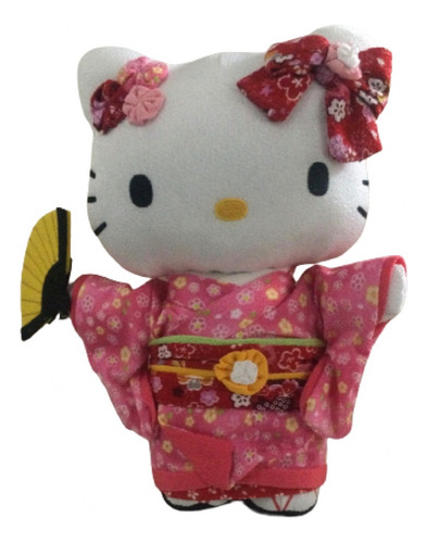 Sanrio Peluche - Hello Kitty Kimono Rosa (grande) Jp