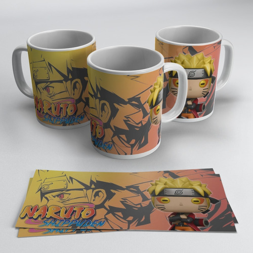Pocillos Naruto Funko Pop Regalo Coleccionable Mugs Vasos