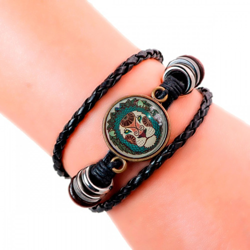 Pulsera Leo Signo Del Zodiaco + Estuche Dayoshop