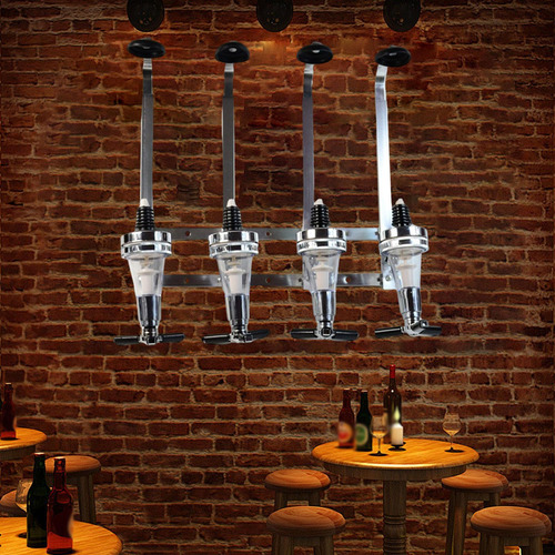4 Botella Óptica De Montaje En Pared Soporte Dispensador