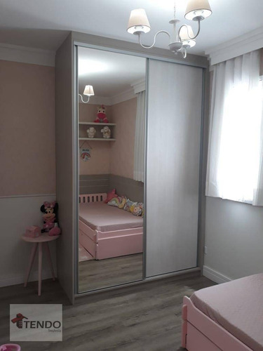 Apartamento Com 3 Dormitórios À Venda, 88 M² Por R$ 500.000 - Parque São Vicente - Mauá/sp - Ap2266