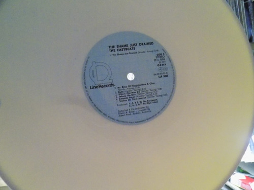 The Easybeats The Shame Just Drained Vinilo Lp Alemania 1982 (Usado)