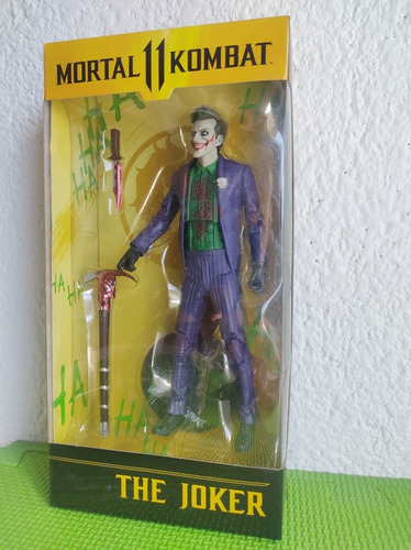 Mortal Kombat 11 The Joker Bloody Figura 18cm Mcfarlane (Usado)