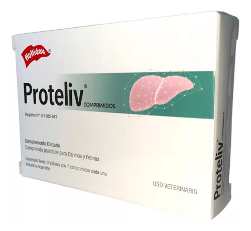 Proteliv Protector Hepatico 21 Tabs Holliday Perro / Gato