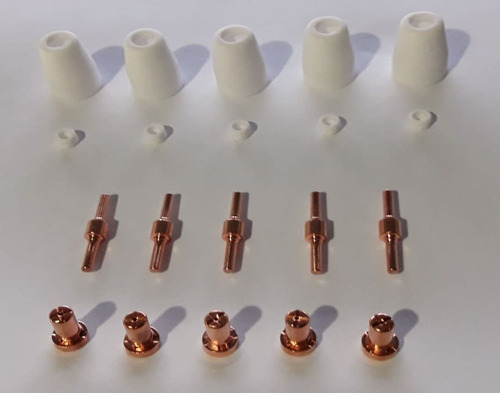 Kit 5 Consumibles Cortadora De Plasma Wolfer compatibles con Kushiro Kcp40