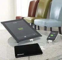 Comprar Verbatim Power Bank Doble Usb 10000mah P\u002Ftablet\u002Fcelul 98010 Color Negro