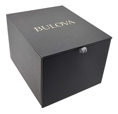 Imagen 5 de 7 de 98a192 Reloj Bulova Deportivo Para Caballero Negro/rosado